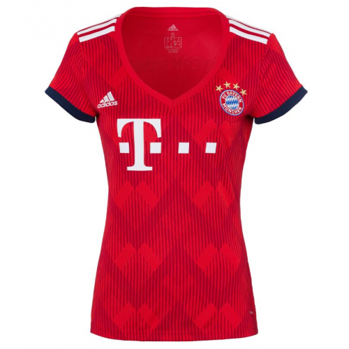 Bayern Munich 18/19 Women's Home Soccer Jersey Shirt